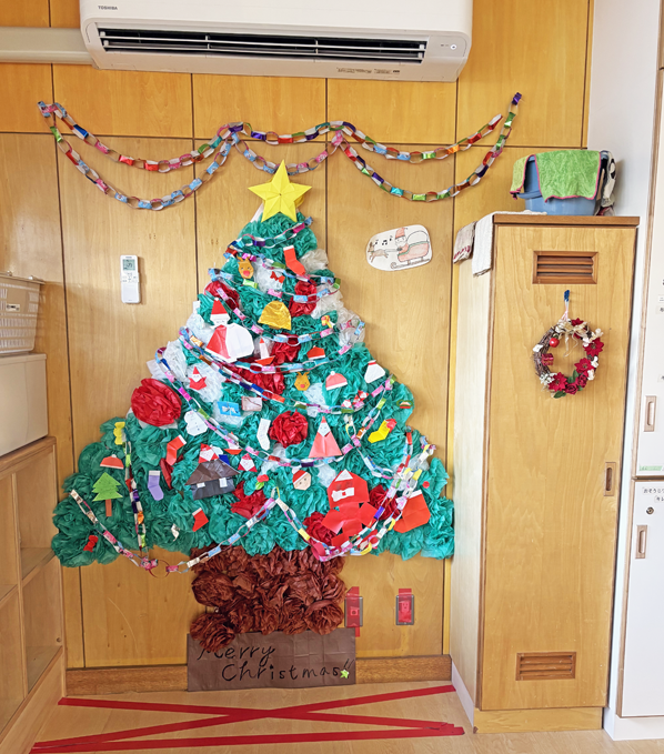 クリスマス壁面飾り