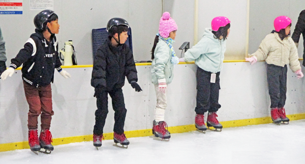 スケート教室の様子